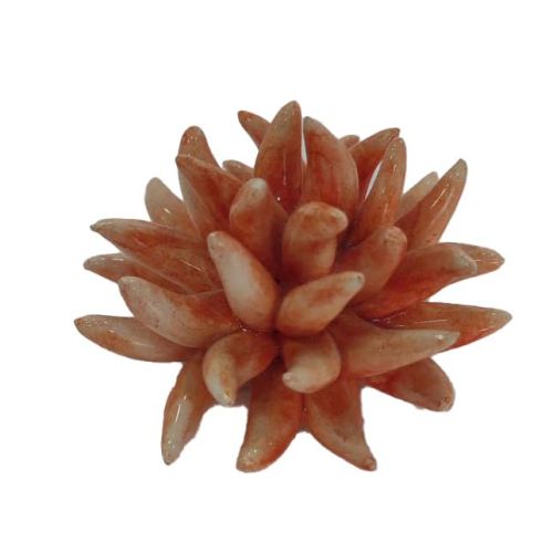 Bomboniera corallo vari colori. Ceramica di Vietri dipinta a mano.