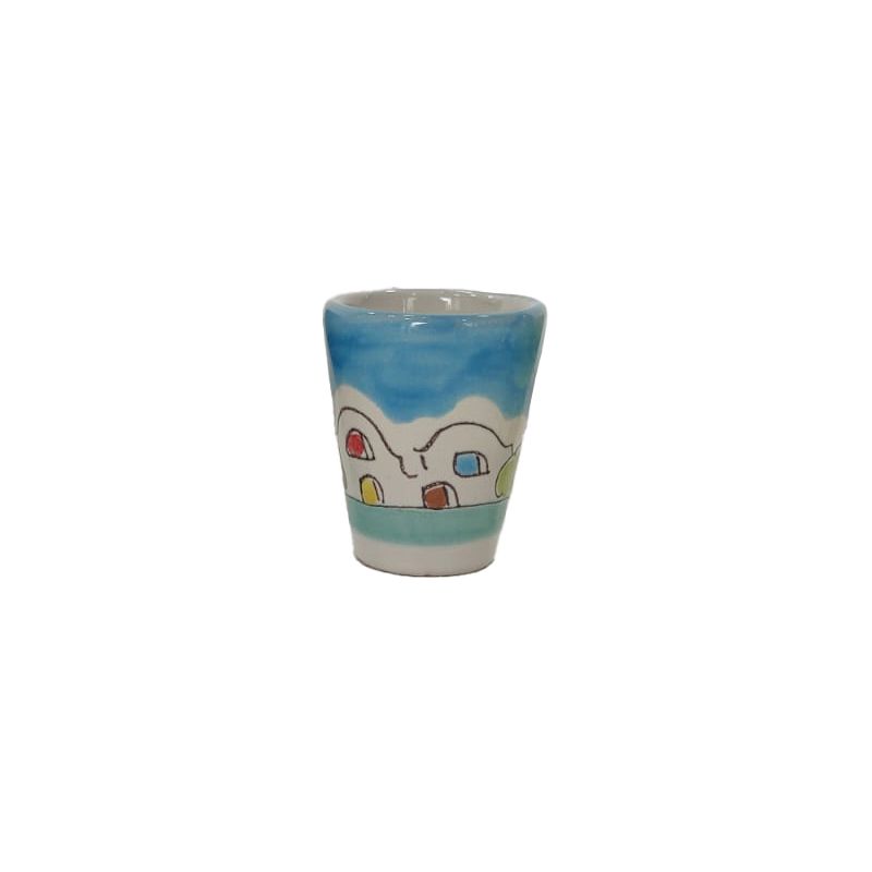 Vaso. Vasito. Limoncello. Línea Casitas....
