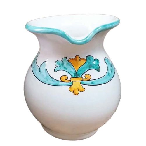 copy of Pitcher Modern line. handpainted Vietri ceramic
