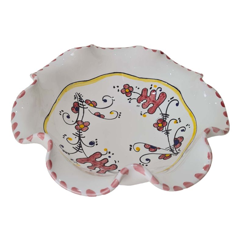 Bowl wave border big mama. handpainted Vietri...