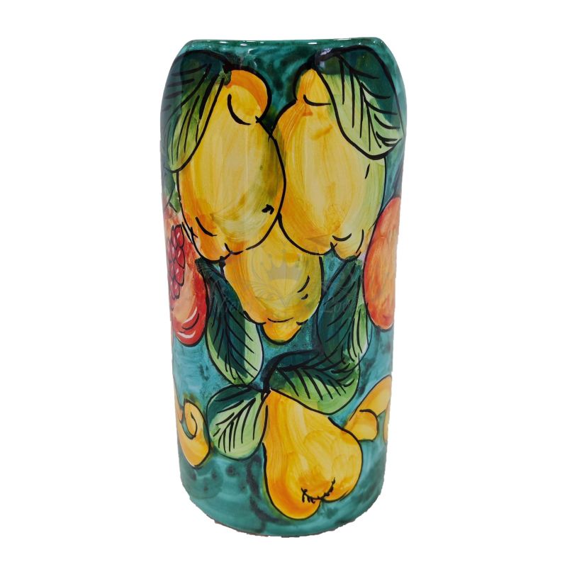 Glass Holder Lemon Line. Hand Painted Vietri...