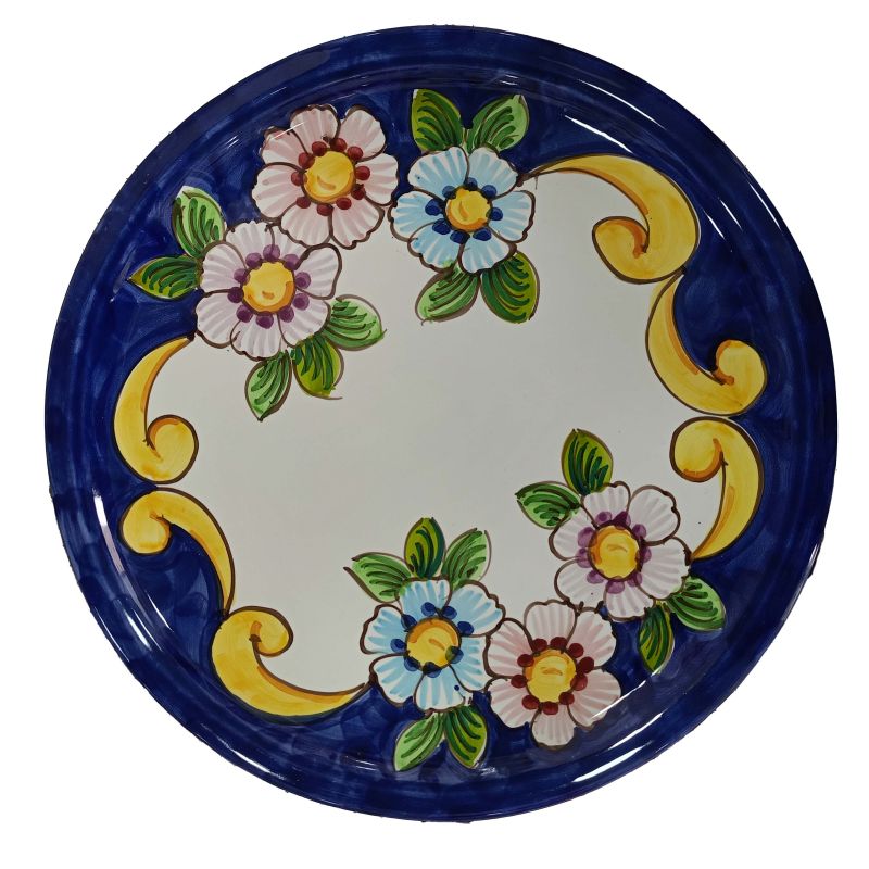 Restaurant Line – Pizza Plate. Baroque and...