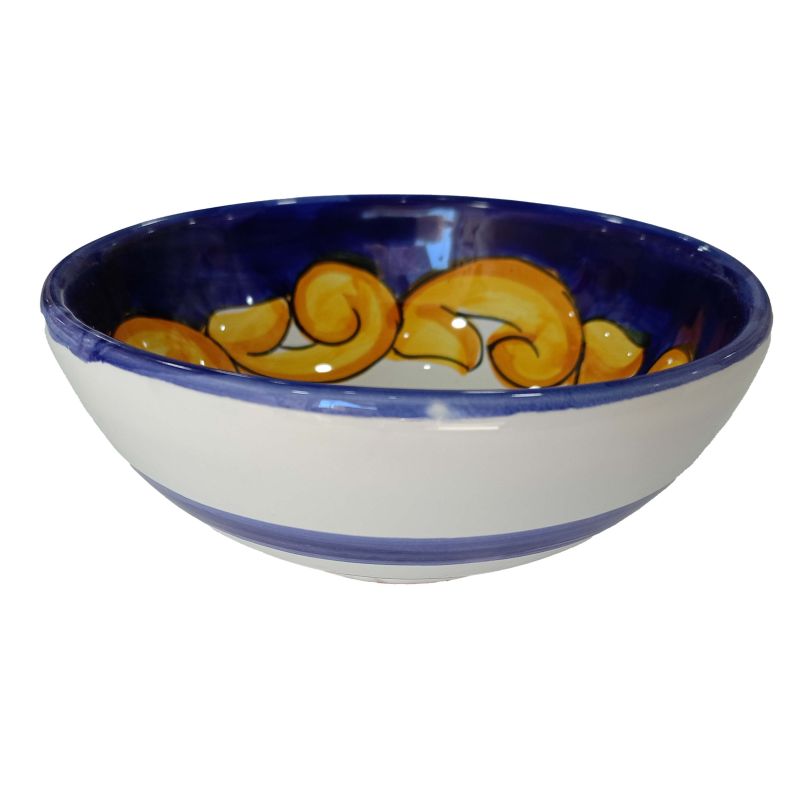 Smooth bowl, soup or salad plate. Baroque line....