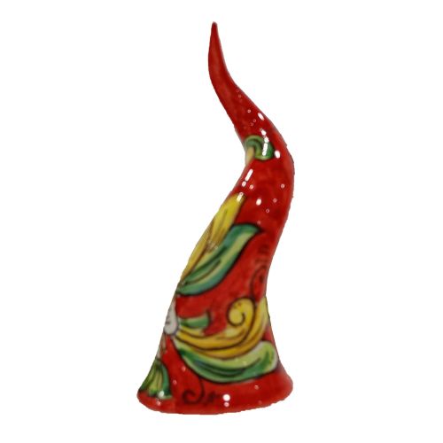 Corno portafortuna -bomboniera Dipinto a mano. Ceramica... 2
