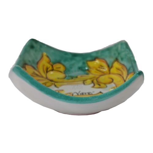 Pocket emptier Baroque and Green Copper Line. handpainted... 2