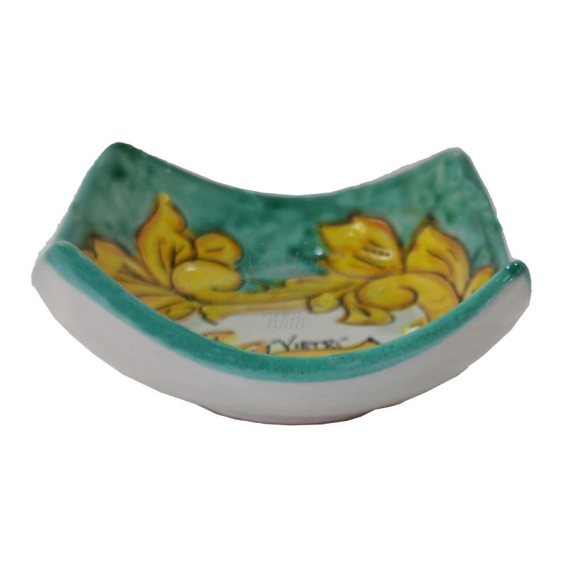 Svuota tasche linea barocco verde ramina....