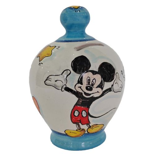 Salvadanaio Bomboniera. Idea Regalo Ceramica di Vietri dipinta a mano.