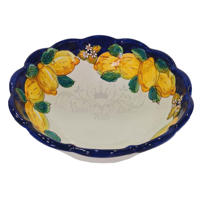 Coppa smerlata insalatiera Linea zagare e...