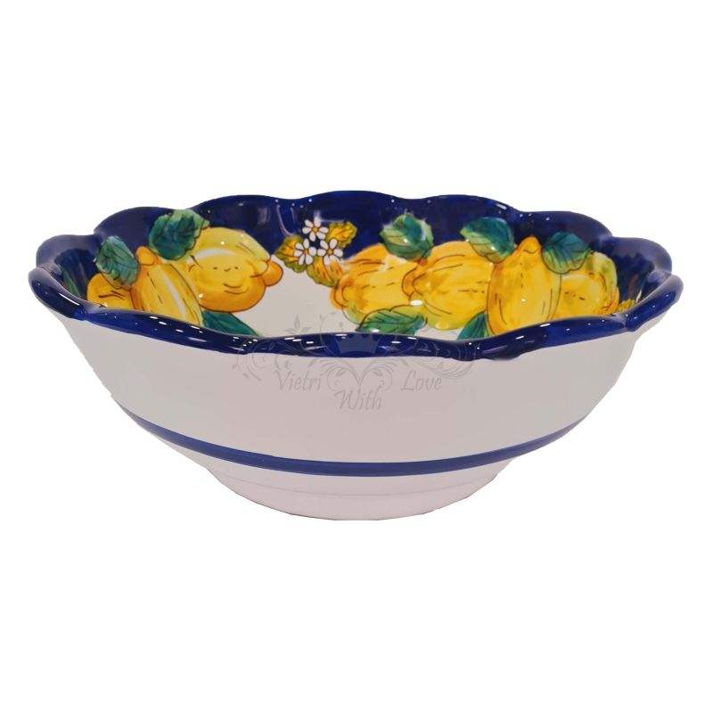 Coppa smerlata insalatiera Linea zagare e...