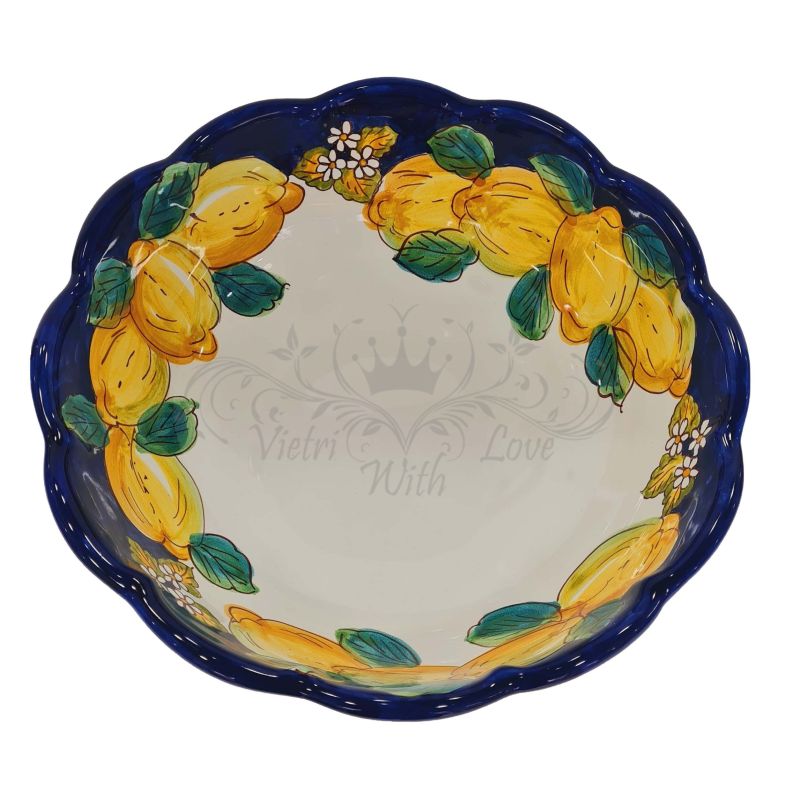 Coppa smerlata insalatiera Linea zagare e...