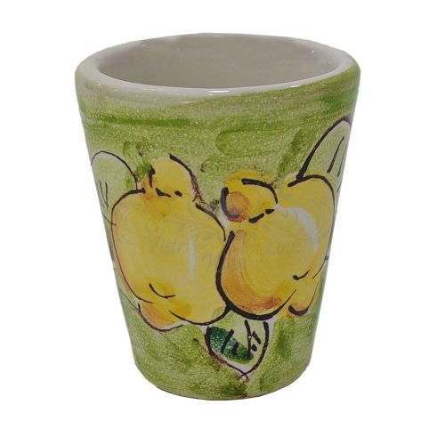 Copa Limoncello Línea Limón. Cerámica de Vietri pintada a... 2