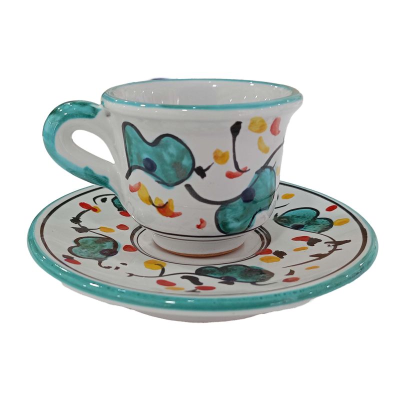 Kaffeetasse mit Untertasse. Big Mama-Linie....