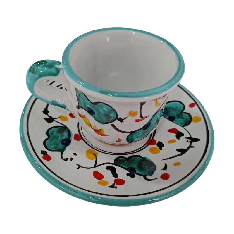 Coffee cup with saucer. Big Mama Line. Vietri...