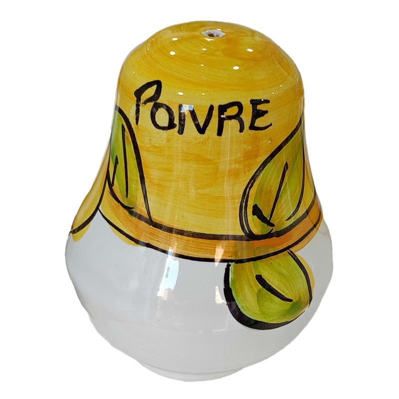 Set sale pepe. Ceramica di Vietri dipinta a mano