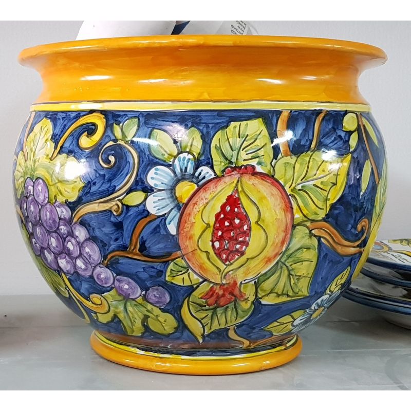Cachepot Portapianta. Linea Frutta. Ceramica di...