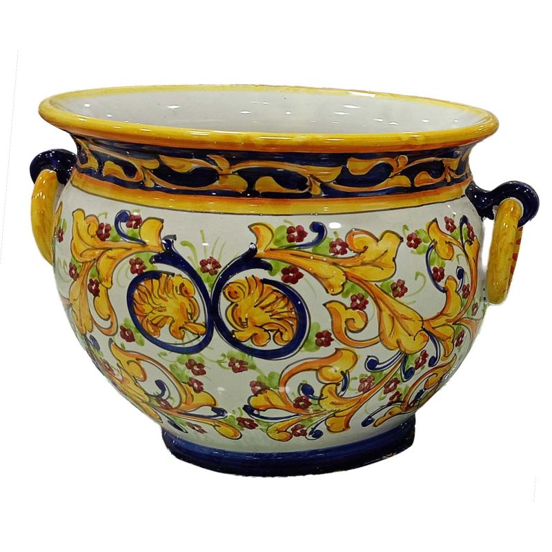 Cachepot Portapianta Modello Positano. Ceramica...