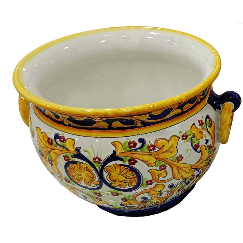 Cachepot Portapianta Modello Positano. Ceramica...