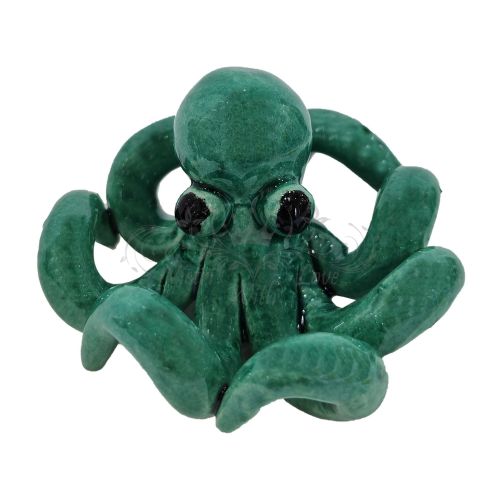 Keramik-Oktopus. Partygeschenk. Geschenkidee: Handbemalte Vietri-Keramik.