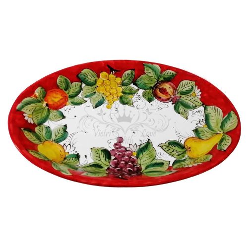 Plat ovale en forme de coupe. Plat de service. Ligne... 2