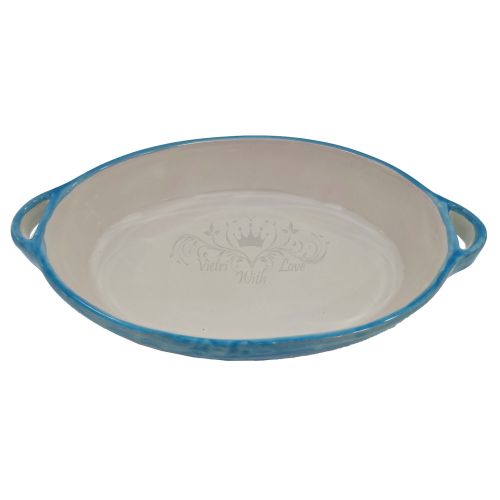 Moule à pâtisserie en forme de Vésuve. Céramique de Vietri peinte à la main.