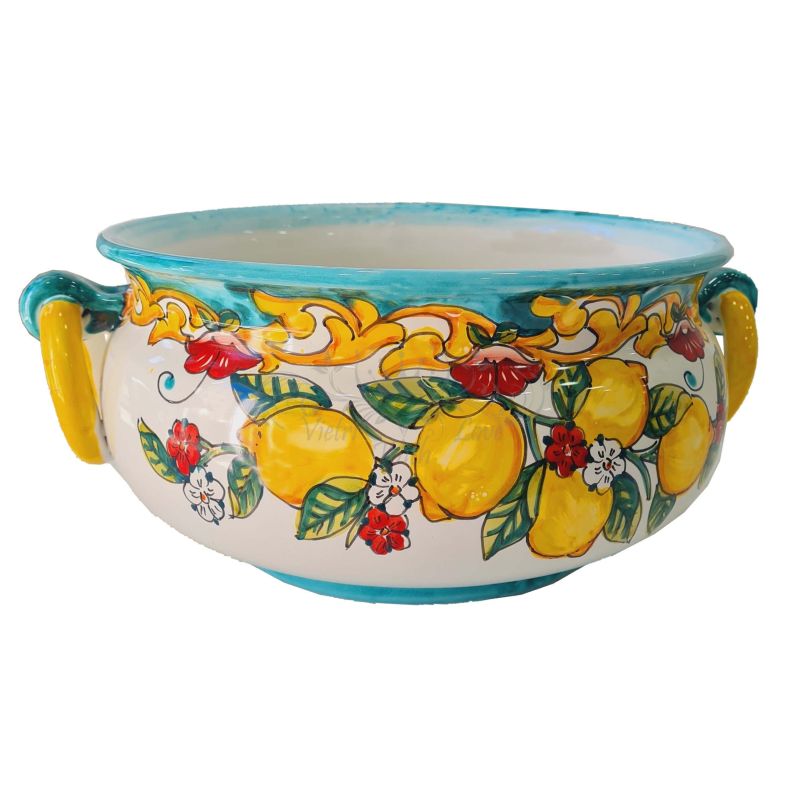 Maceta con soporte para plantas Lemons Line....