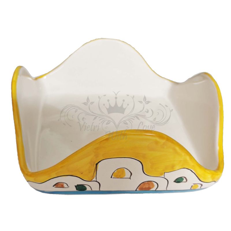 Servilletero. Colección Casas Positano....