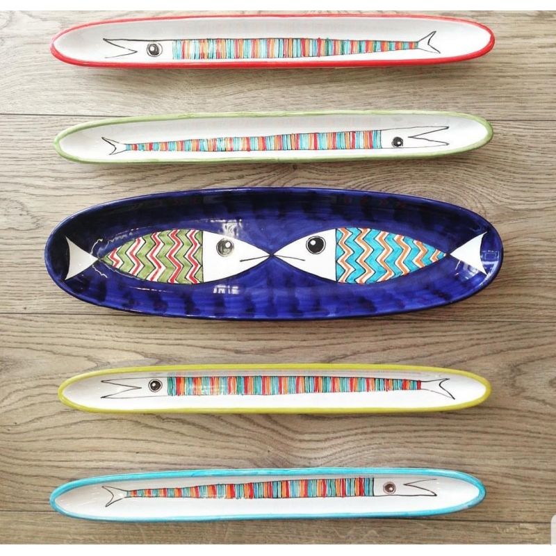 Antipastiera Cena Fredda decoro saridine....