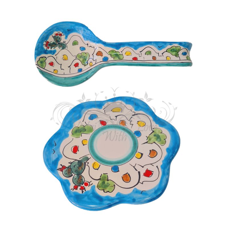 Cutlery rest pot rest. Positano line....