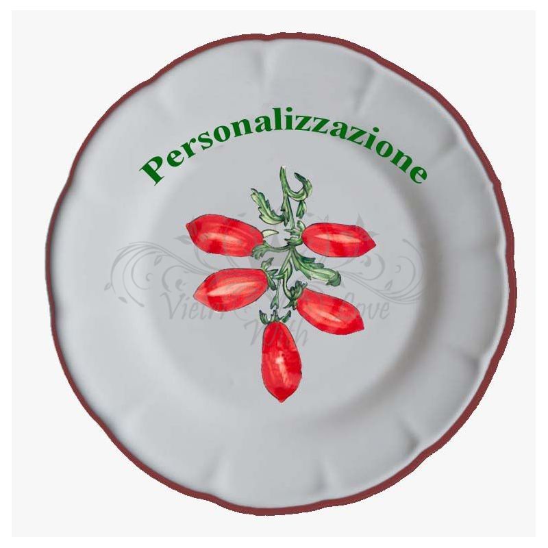 Restaurant Line–Vietri Ceramics. Essgeschirr Suppenteller Dessert-/Obstteller Platzteller und Servierplatten erhältlich