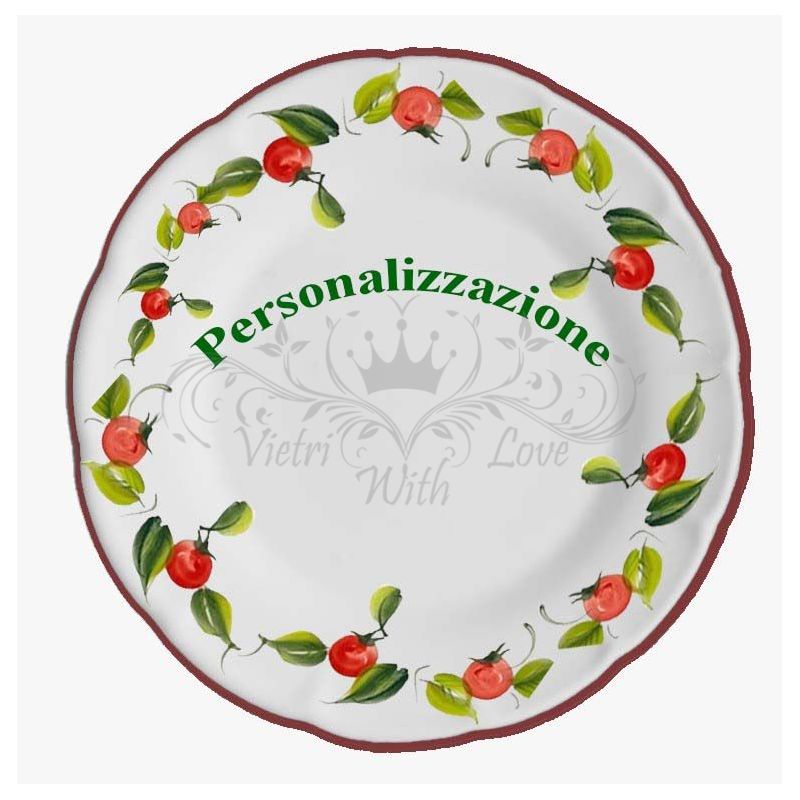 Restaurant Line–Vietri Ceramics. Essgeschirr Suppenteller Dessert-/Obstteller Platzteller und Servierplatten erhältlich