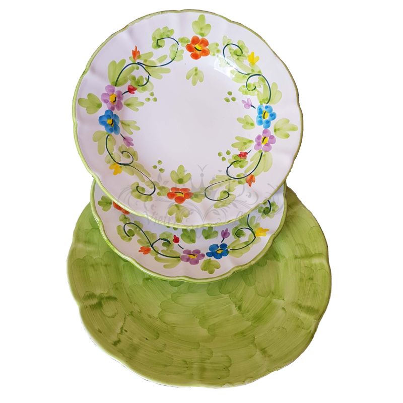 Service d'assiettes Primavera - Vietri Ceramics...