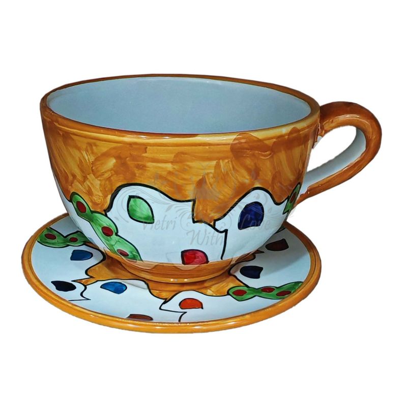 Cup. Perfect for milk, cappuccino, or tea....
