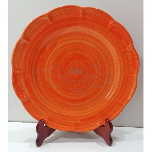 Assiette. Ligne Pinceau. Céramique de Vietri. Peinte à la main. Disponible : plate, creuse, fruit/dessert ou sous-assiette.