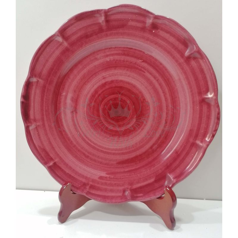 Piatto. Linea Pennellato. Ceramica di Vietri....