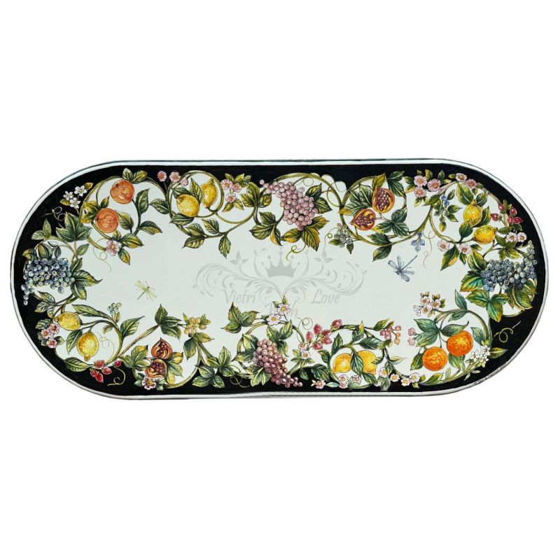 Table. Ceramicized lava stone table. Amalfi...