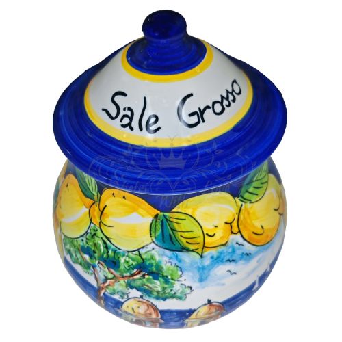 Jar. Customizable Jar. Vietri Ceramics. Hand Painted.