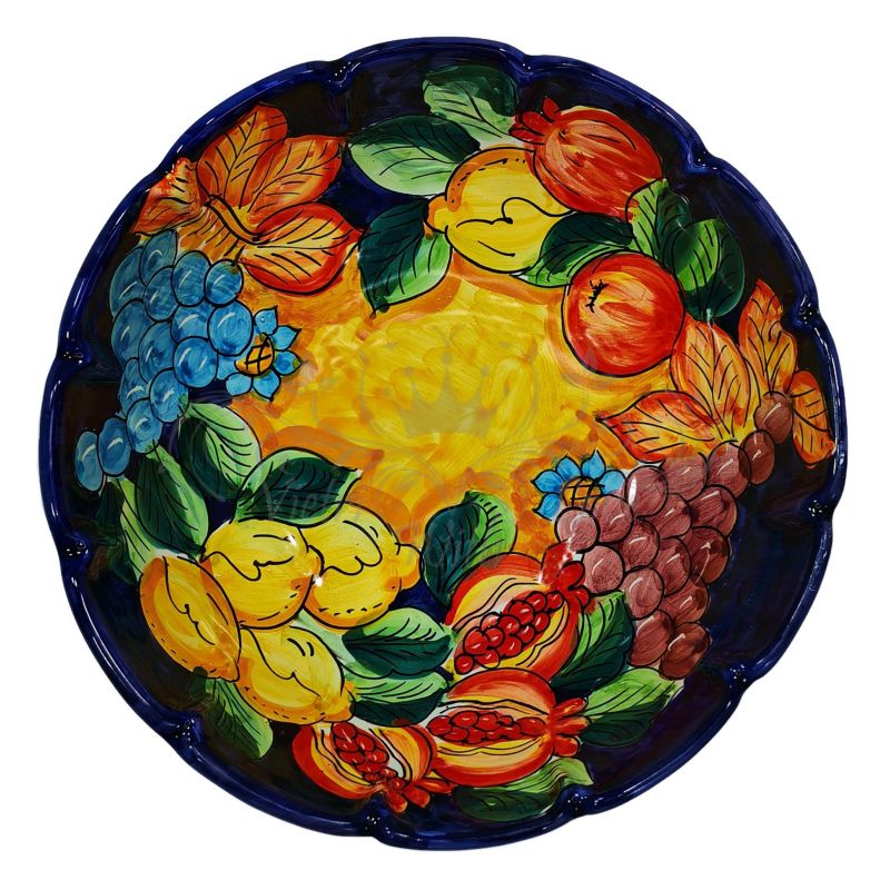 Scalloped bowl, deep plate, soup bowl, salad...