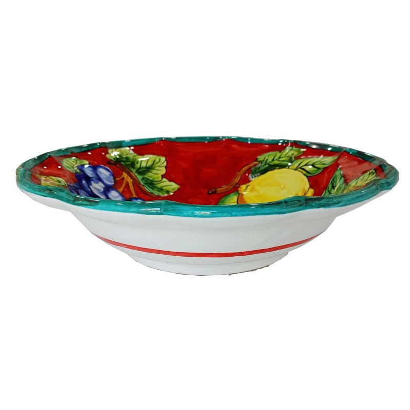 Scalloped bowl, deep plate, soup bowl, salad...