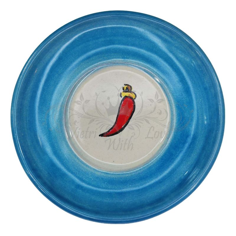 Coffee cup with saucer. Napoli Line. Vietri...