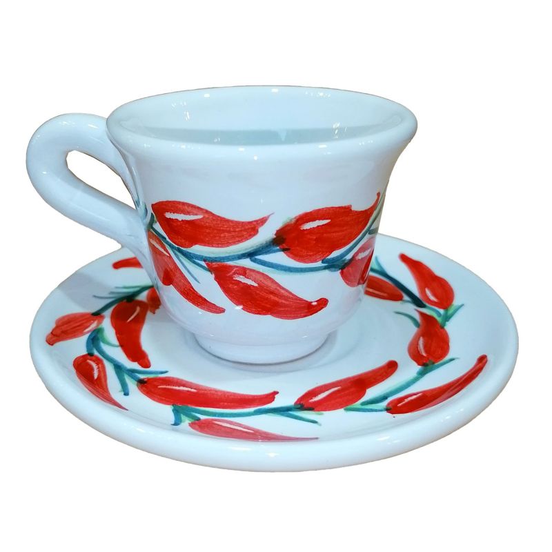 Tazzina da caffè con piattino. Linea...