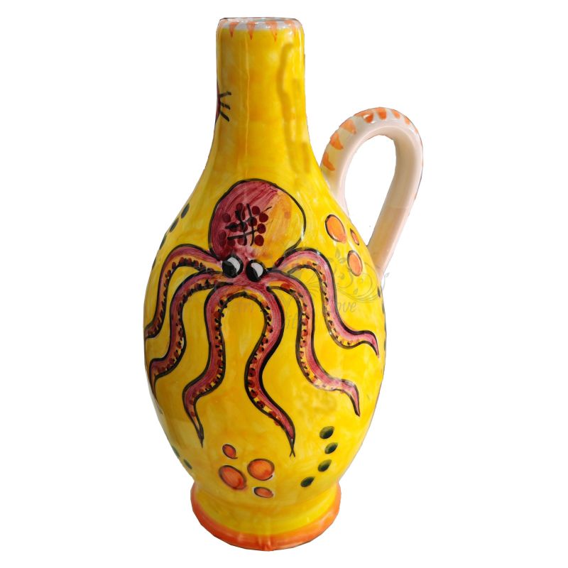 Öl- und Essigflasche mit Griff. Marine Linie....