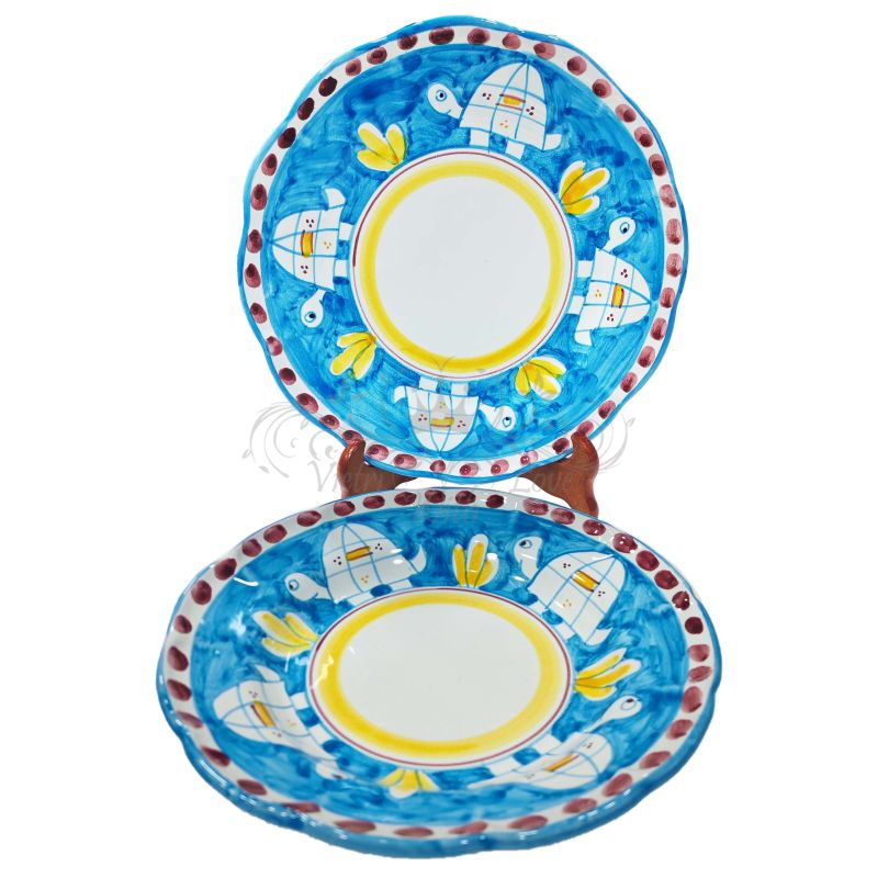 Service d'Assiettes. Collection Animaletti....