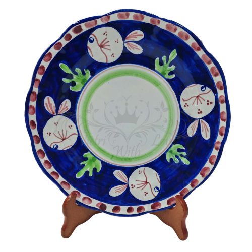 Assiettes de service en céramique Vietri. Ligne animaux