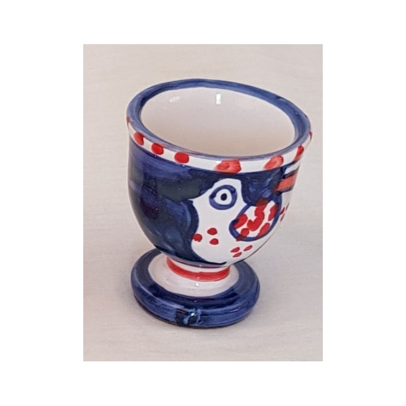 Egg Holder animals line blue, birdy -...