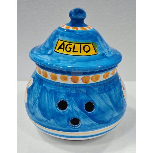 copy of Spice Jar customizable.  handpainted Vietri ceramic