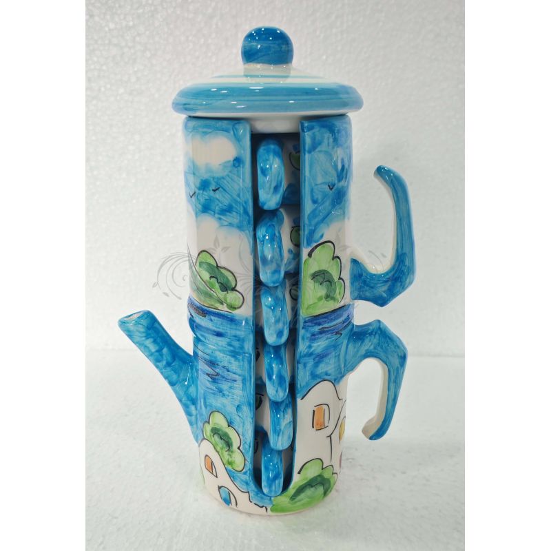 Cafetière porte-tasses à café. Ligne Naples....