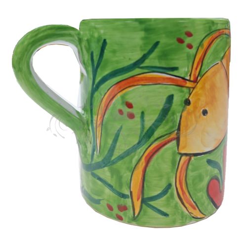 Tasse MUG. Ligne Marine. Céramique de Vietri. Peinte à la main.