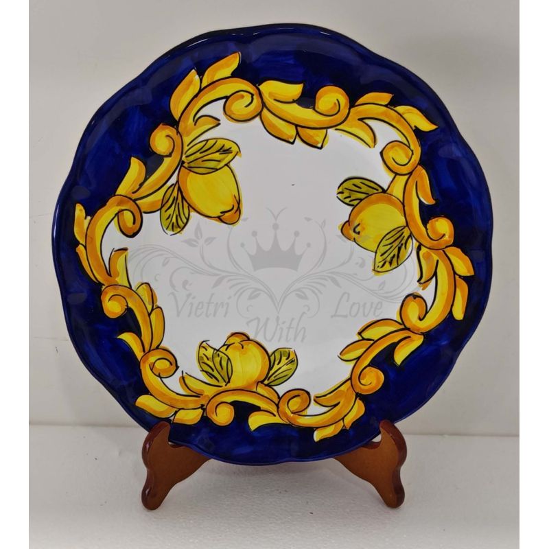 Plate. Dish. Baroque & Lemons Line....