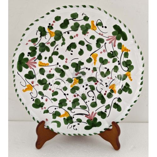 Piatto. Linea Fiorellini. Big Mama. Ceramica vietrese - Disponibile piano, fondo, frutta/dolce o sottopiatto