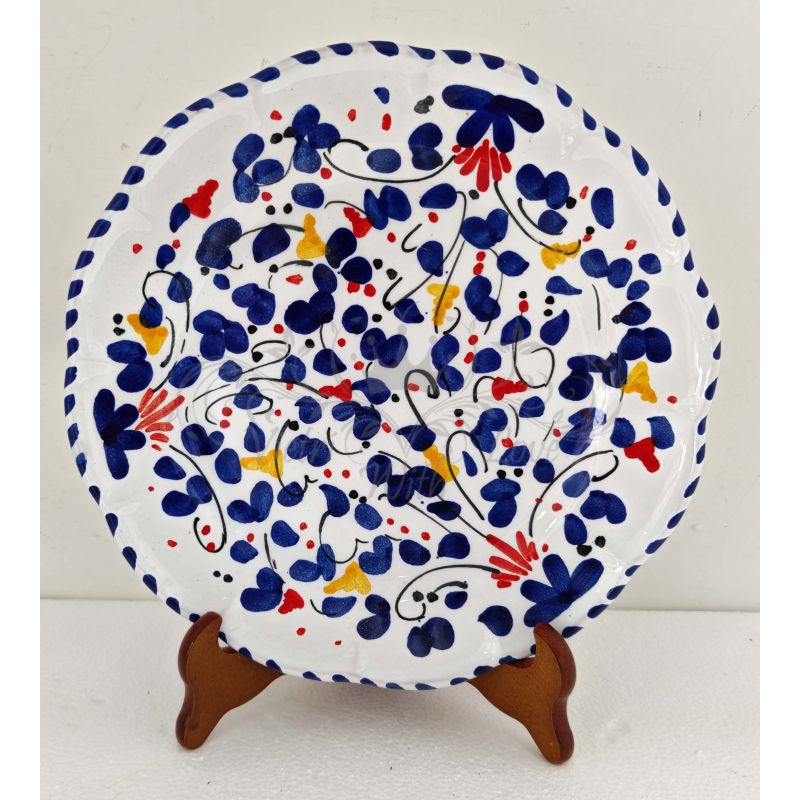 Piatto. Linea Fiorellini. Big Mama. Ceramica...